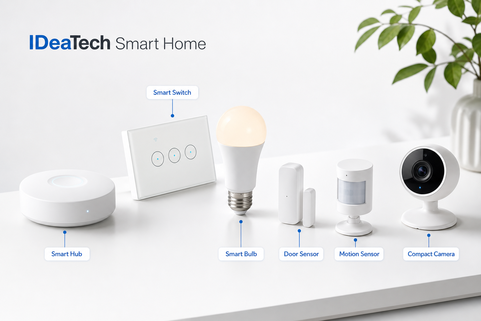 Bộ thiết bị tối thiểu cho người mới bắt đầu với nhà thông minh
