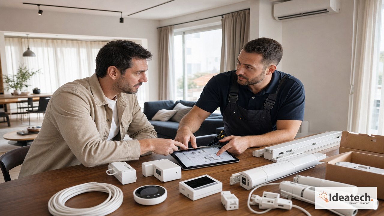 Lập kế hoạch chi phí và kịch bản smarthome cho nhà đang sửa chữa
