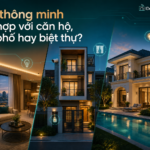 Ảnh minh họa căn hộ, nhà phố và biệt thự ứng dụng nhà thông minh IDeaTech