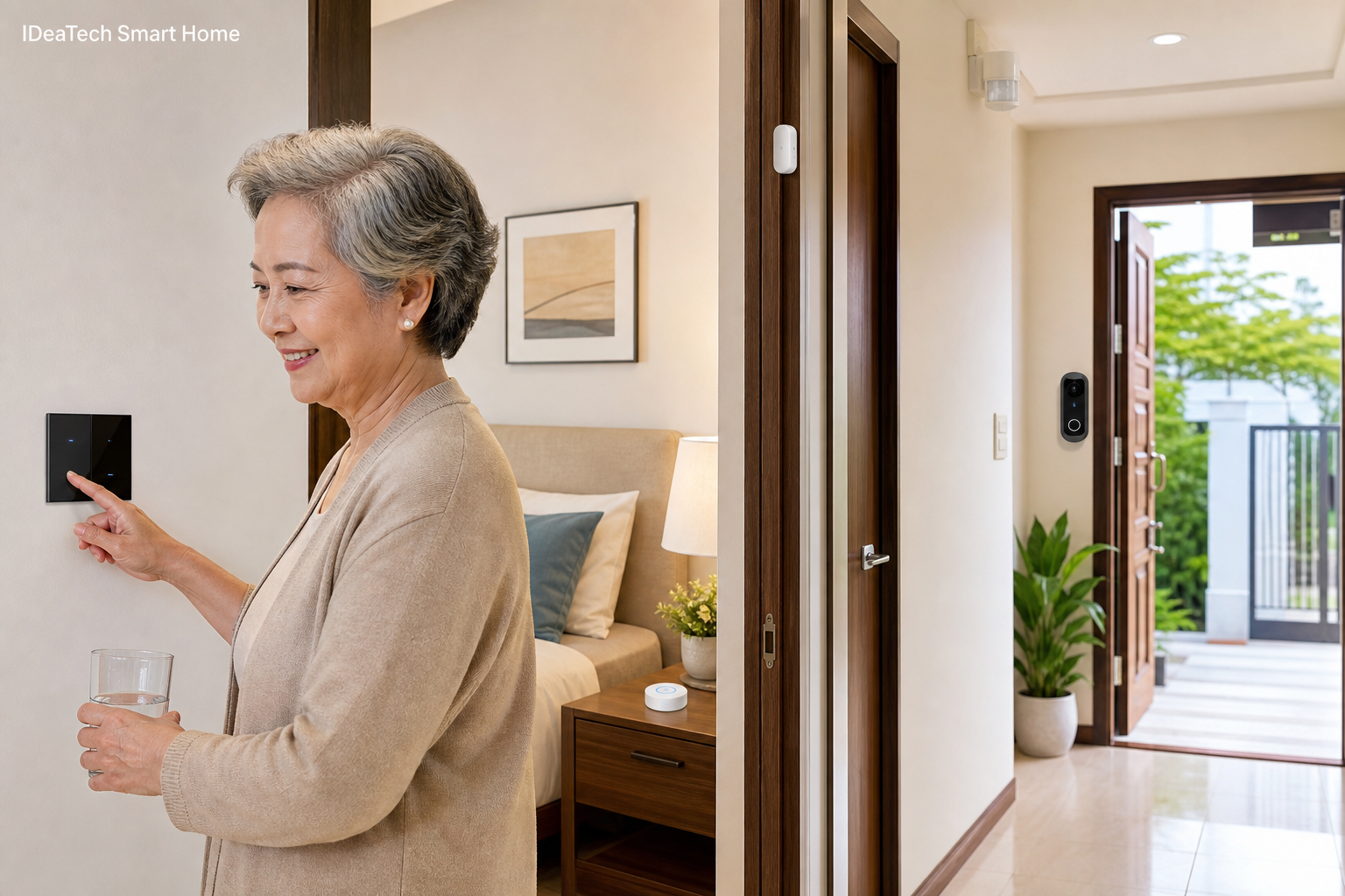 Bộ thiết bị thông minh ưu tiên cho gia đình có người lớn tuổi Bộ thiết bị thông minh ưu tiên cho gia đình có người lớn tuổi