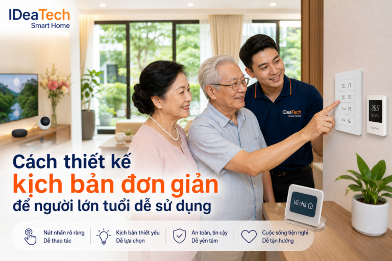 Cách thiết kế kịch bản đơn giản để người lớn tuổi dễ sử dụng