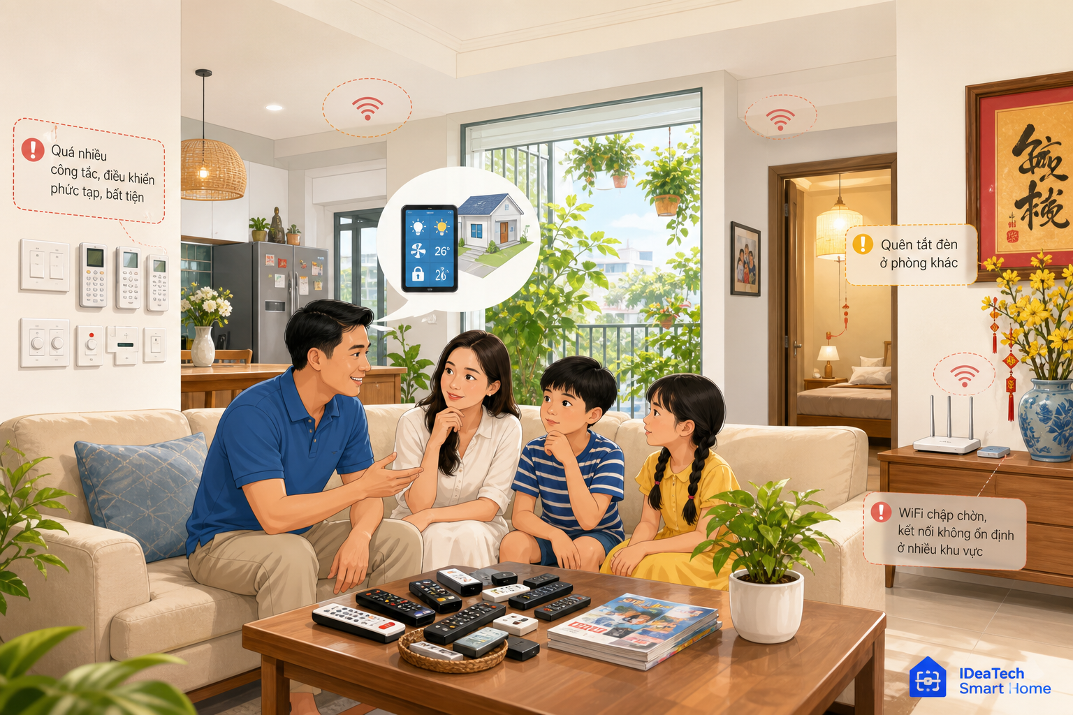Gia đình Việt gặp các vấn đề khi bắt đầu nâng cấp smart home