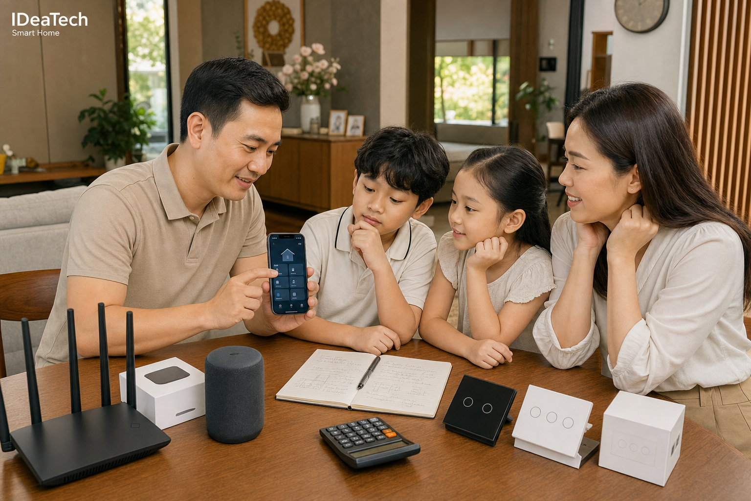 Gia đình cân nhắc kỹ trước khi chạy theo xu hướng smart home