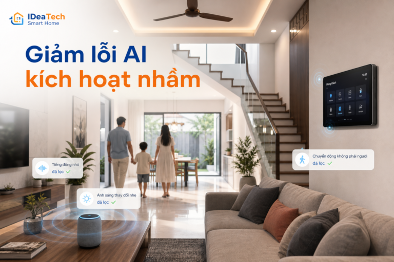 Ảnh minh họa giảm lỗi AI kích hoạt nhầm trong nhà phố