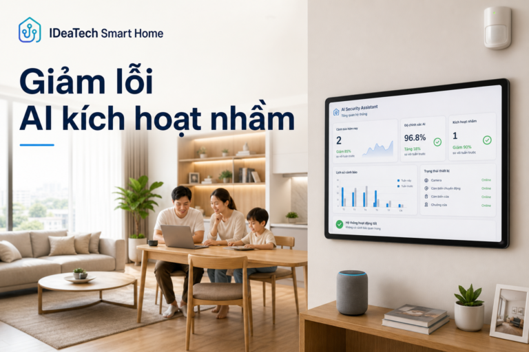 Ảnh minh họa giảm lỗi AI kích hoạt nhầm trong gia đình có văn phòng nhỏ