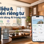 Ảnh minh họa chuẩn bị dữ liệu và quyền riêng tư trước khi dùng AI trong nhà