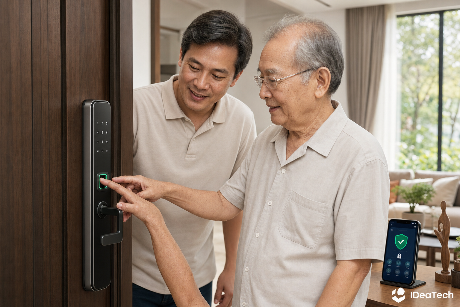 Giải pháp bảo vệ dữ liệu khi dùng khóa cửa thông minh