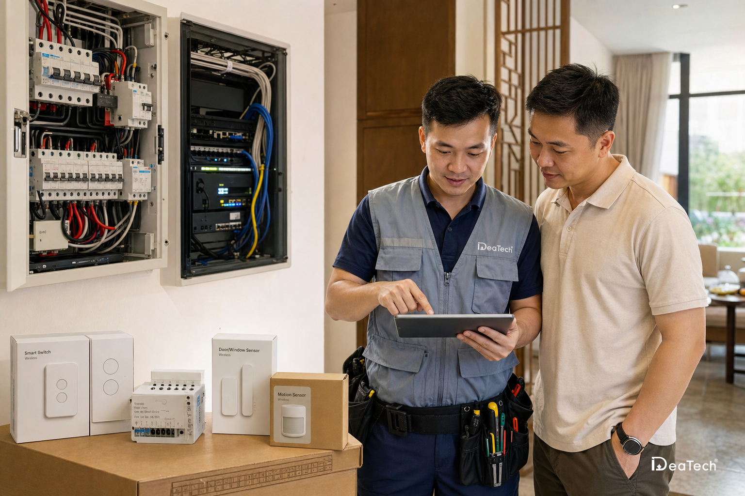 Kiem tra checklist ha tang dien va mang bang may tinh bang truoc khi chot giai phap smarthome Kiem tra checklist ha tang dien va mang bang may tinh bang truoc khi chot giai phap smarthome