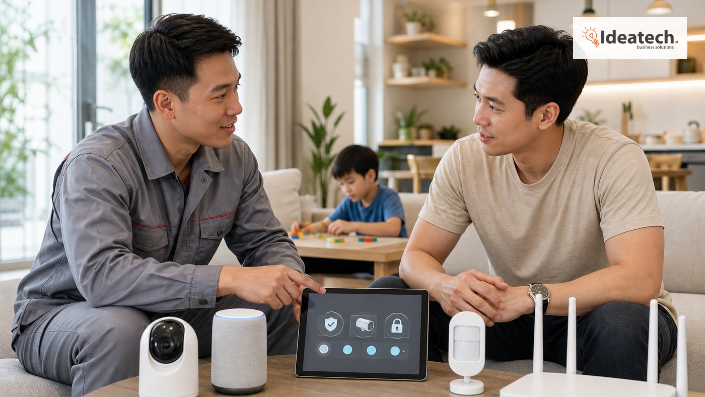 Checklist quyền riêng tư trước khi dùng AI trong nhà