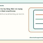 Tiêu chí kiểm tra hạ tầng điện và mạng trước khi triển khai smarthome