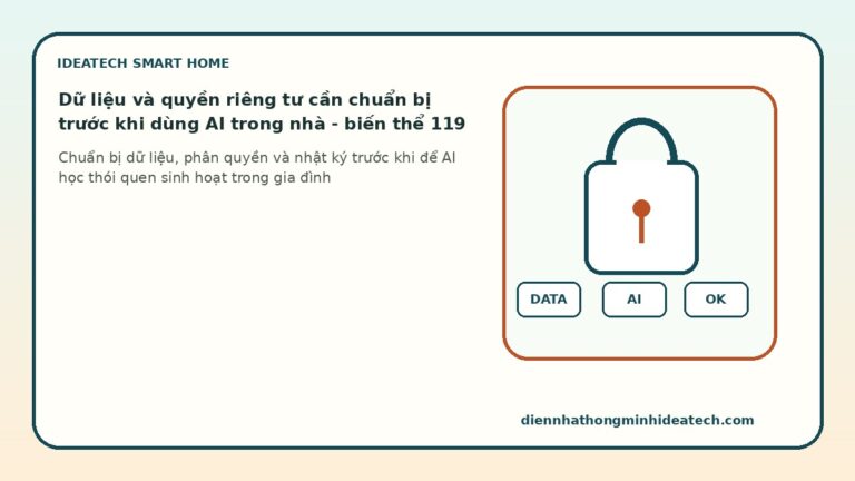 Dữ liệu và quyền riêng tư cần chuẩn bị trước khi dùng AI trong nhà - biến thể 119