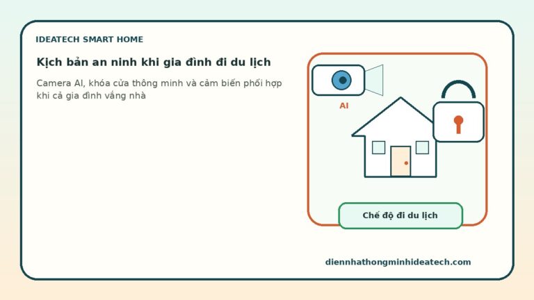 Kịch bản an ninh khi gia đình đi du lịch