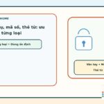 Featured image cho bài khóa vân tay mã số thẻ từ và ưu nhược điểm từng loại