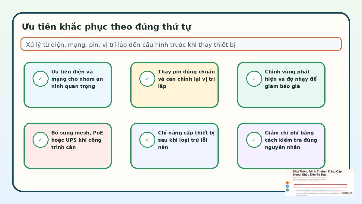 Lưu ý lắp đặt và cấu hình để hệ thống nhà thông minh vận hành ổn định hơn