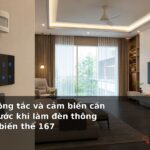 Vị trí công tắc và cảm biến cần chốt trước khi làm đèn thông minh - biến thể 167