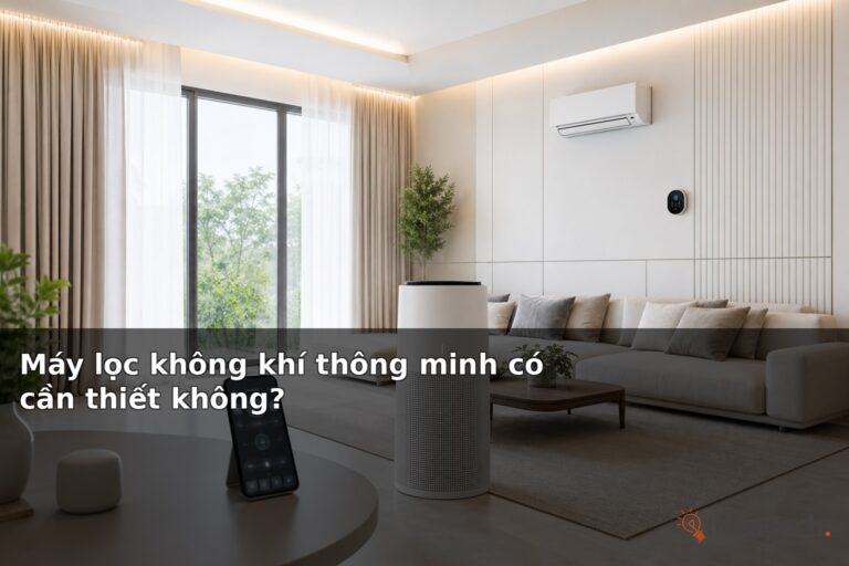 Máy lọc không khí thông minh có cần thiết không?