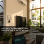 Cách đọc dữ liệu điện năng để chỉnh lịch bật tắt thiết bị cho chủ nhà phố