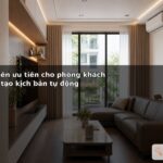 Thiết bị nên ưu tiên cho phòng khách trước khi tạo kịch bản tự động
