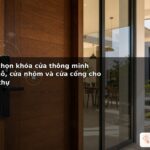 Tiêu chí chọn khóa cửa thông minh cho cửa gỗ, cửa nhôm và cửa cổng cho chủ biệt thự