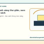 Kịch bản ánh sáng thư giãn, xem phim, đọc sách