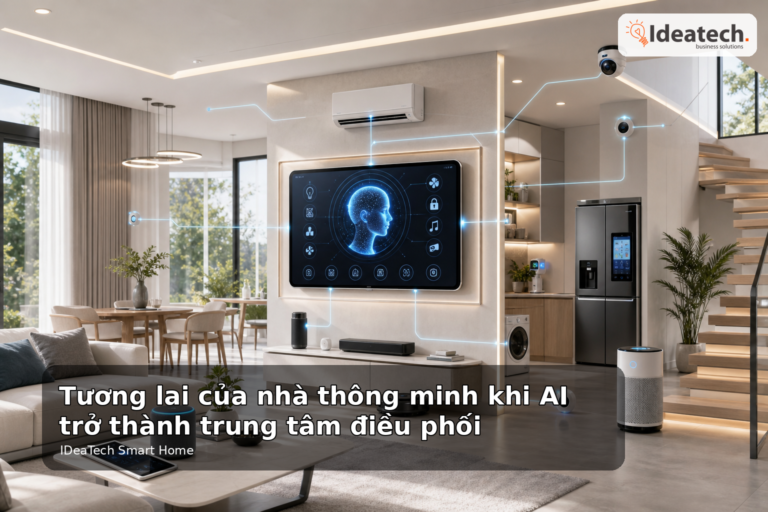 Tương lai của nhà thông minh khi AI trở thành trung tâm điều phối