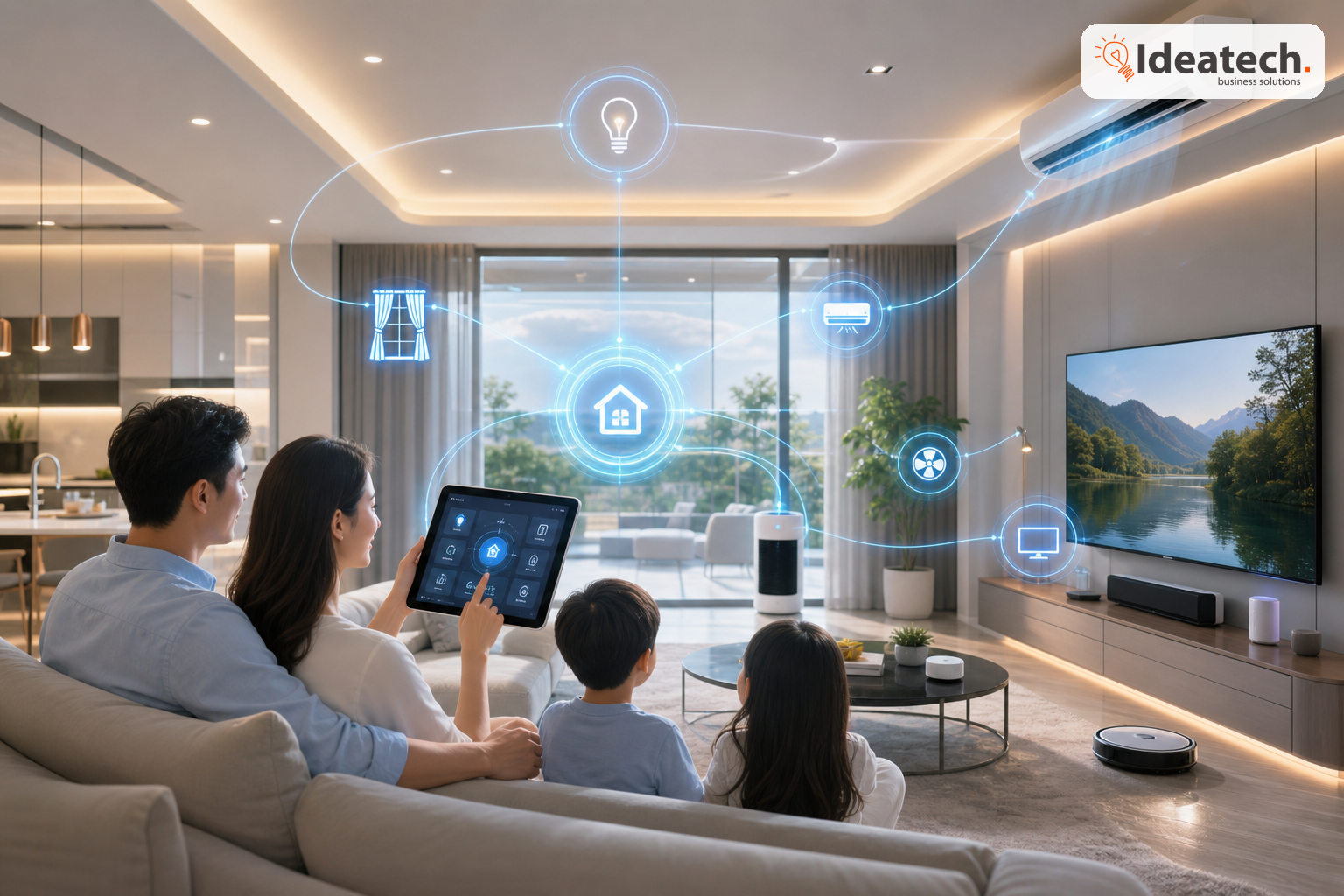 Kịch bản ứng dụng AI smart home