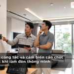 Vị trí công tắc và cảm biến cần chốt trước khi làm đèn thông minh